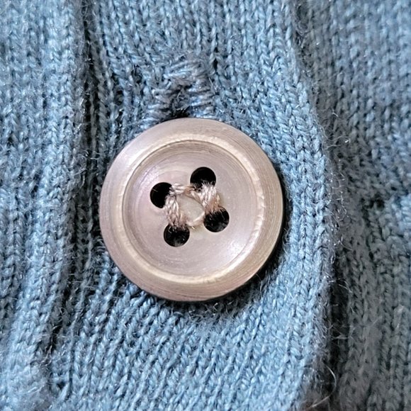 NWT J.JILL Cardigan Sweater Gorgeous Color  Sz M  Silk Cotton Cashmere NEW - Picture 4 of 7